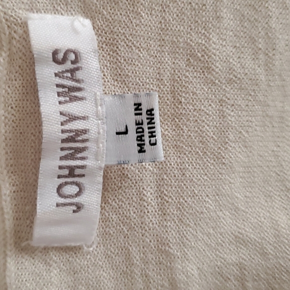 JOHNNY WAS Butterflies Pullover L - Picture 4 of 7